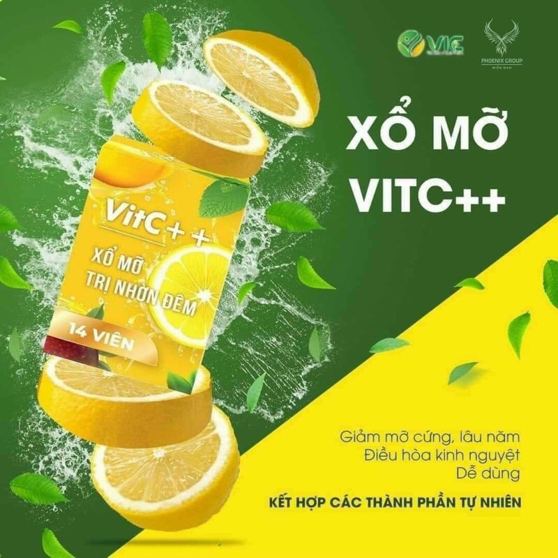 Detox xổ mỡ vitc- xổ mỡ đêm hiệu quả