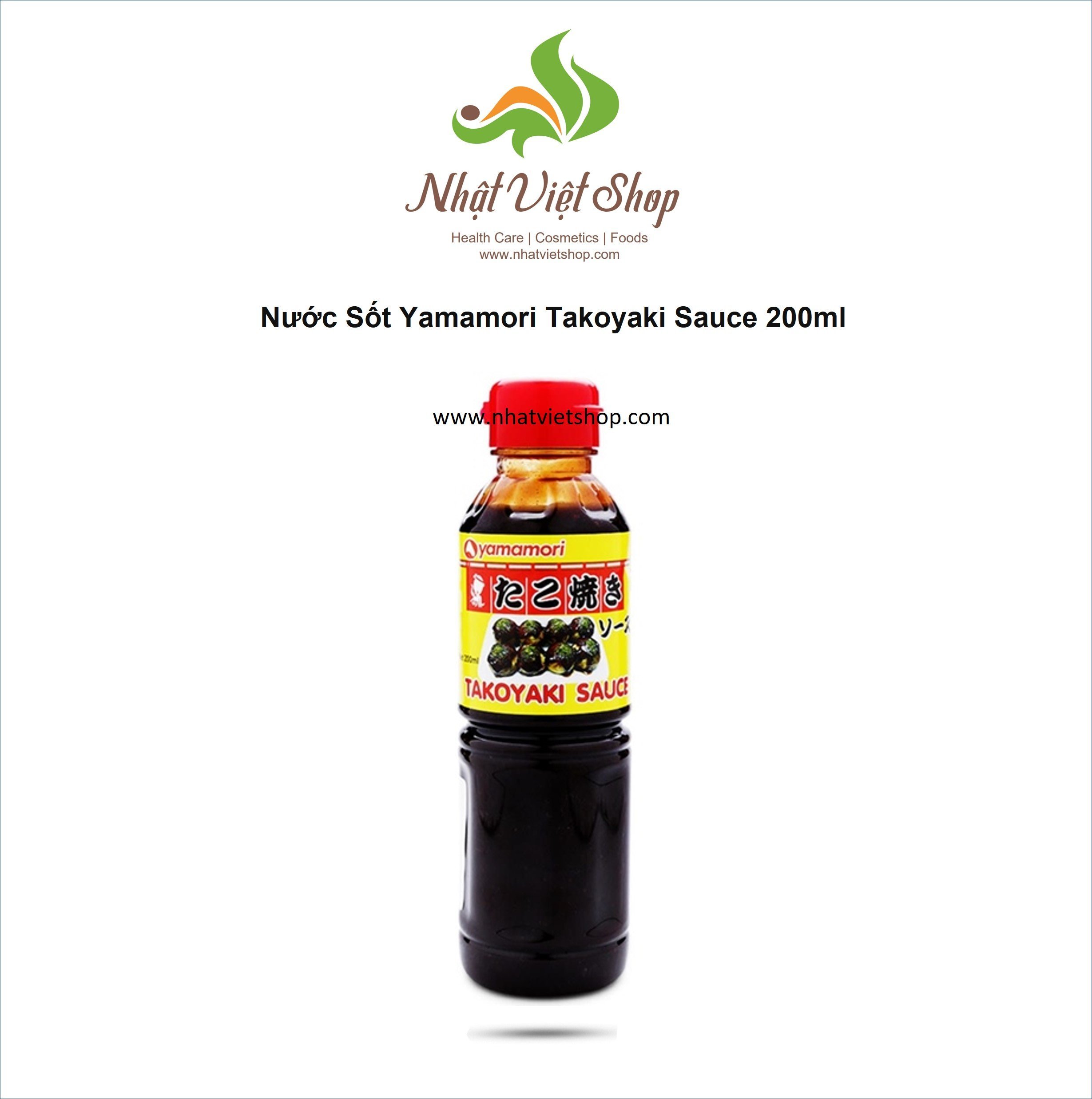 Combo 02 Nước Sốt Yamamori Takoyaki Sauce 200ml