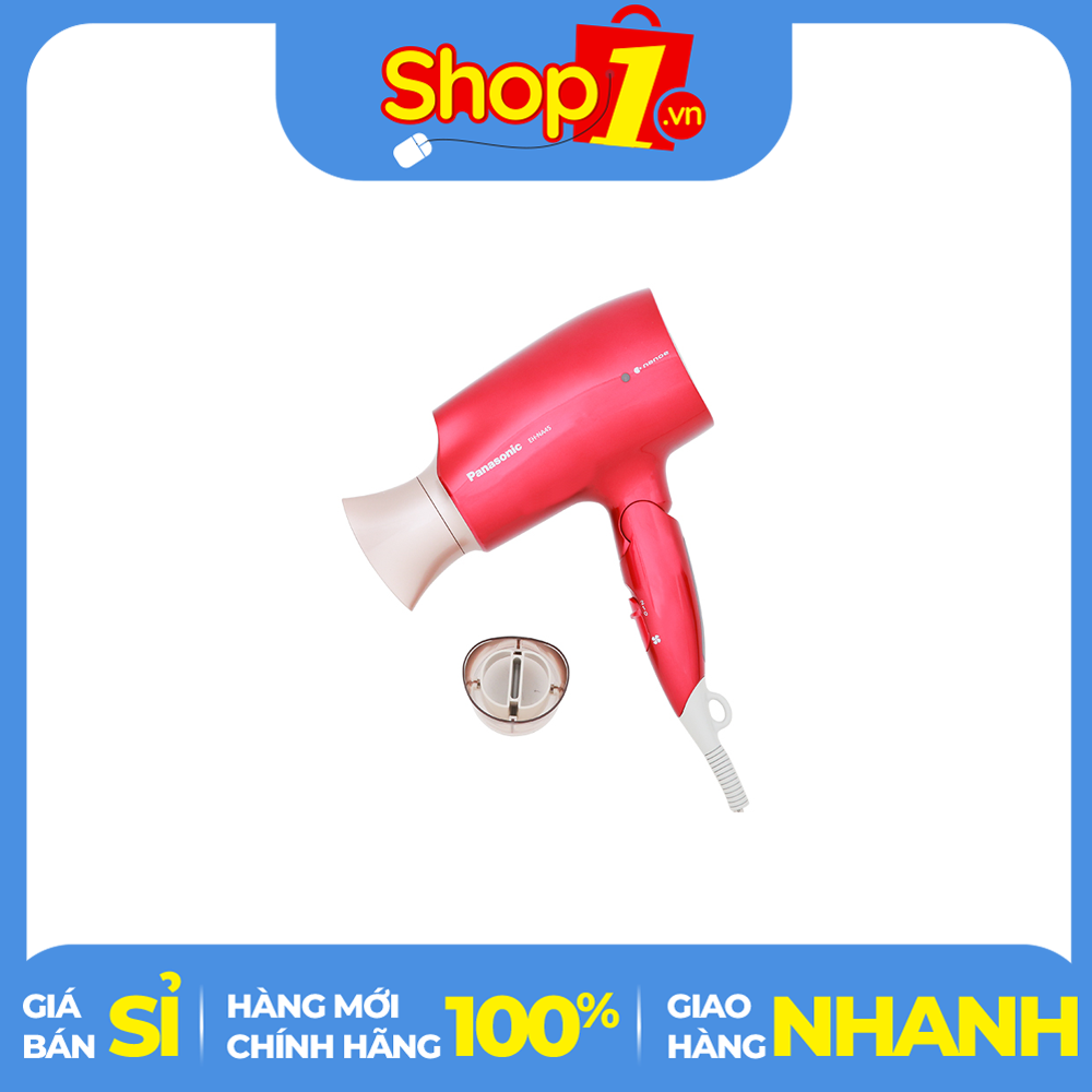 [HCM]Máy sấy tóc Panasonic EH-NA45RP645 - Công suất:1600 W - Tiện ích:Đầu sấy hẹp tạo kiểu tóc Sấy có Nanoe giúp bảo vệ tóc và da đầu