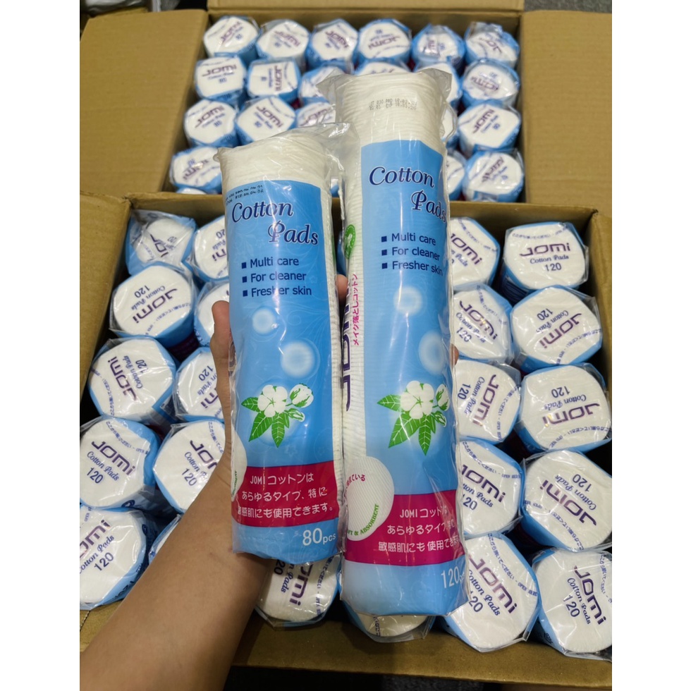 Bông tẩy trang Jomi 100% Cotton Pads