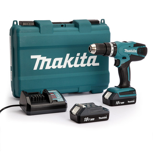 18v máy khoan búa chạy pin makita hp457dwe