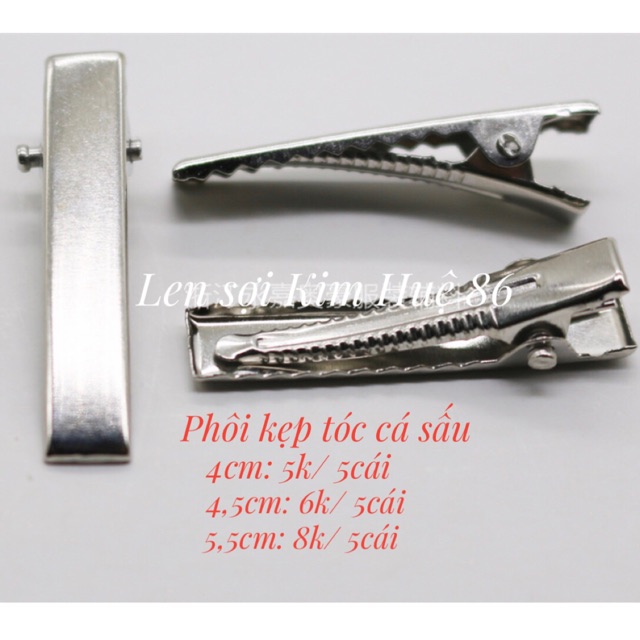 Phôi kẹp tóc cá sấu