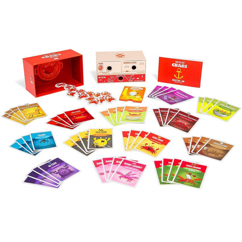 XIRYou've Got Crabs  Bạn Có Một Con Cua    Thẻ Board Game Miễn Phí Vận Chuyển   Hàng Sẵn RR20