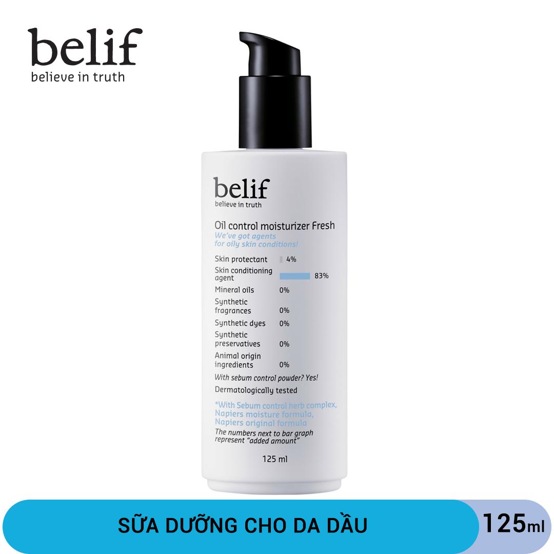 Sữa dưỡng cho da dầu Belif Oil Control Moisturizer Fresh 125ml