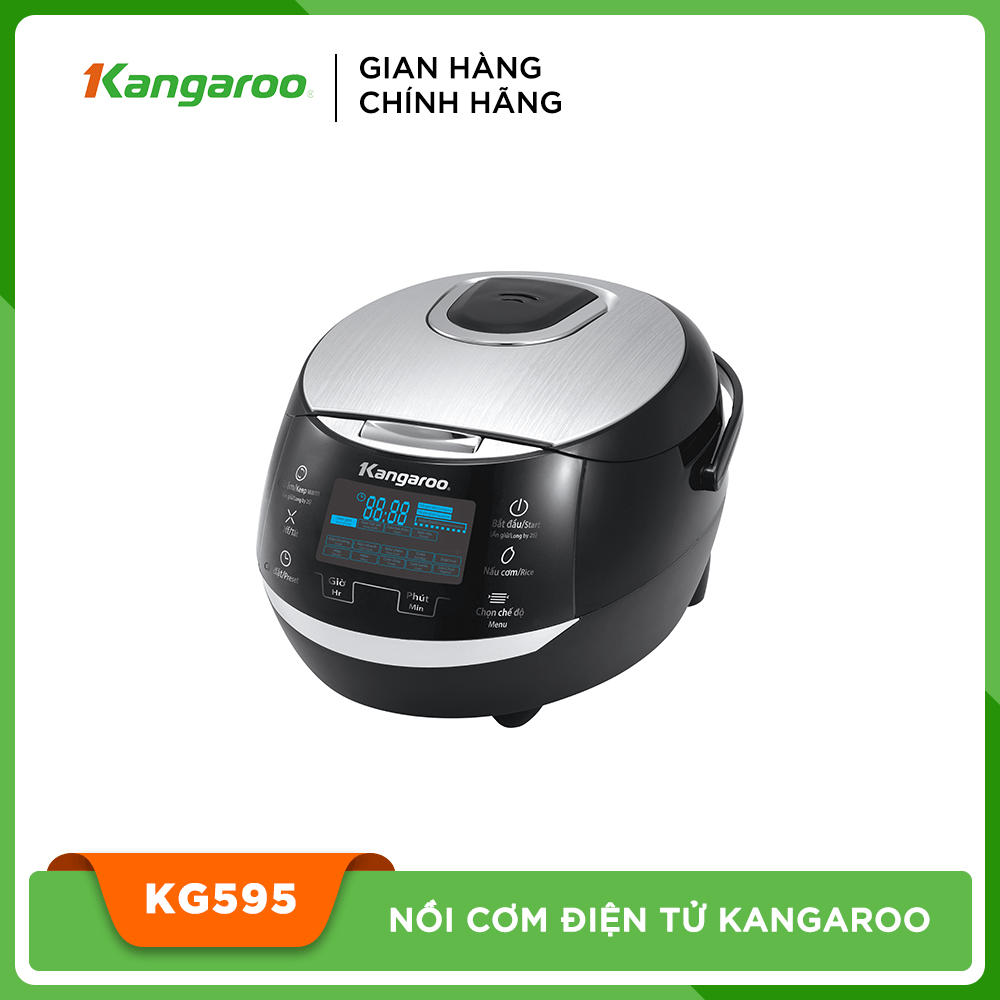 Nồi cơm điện tử Kangaroo loại 1.8L KG595