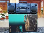 SONY CFD-510 Compact Cassette CD Player with AM/FM Radio and Built-in Speakers