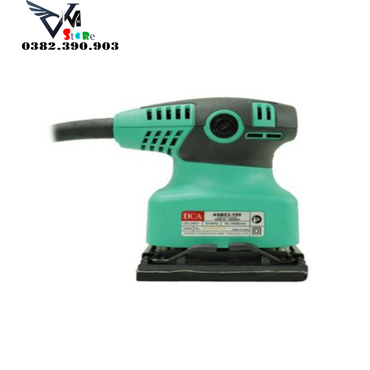 Máy chà nhám vuông 200w dca asb02-100