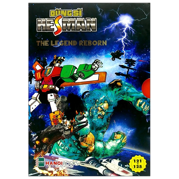 Fahasa - Boxset Dũng Sĩ Hesman - Bộ 5 Tập - Từ Tập 121-125