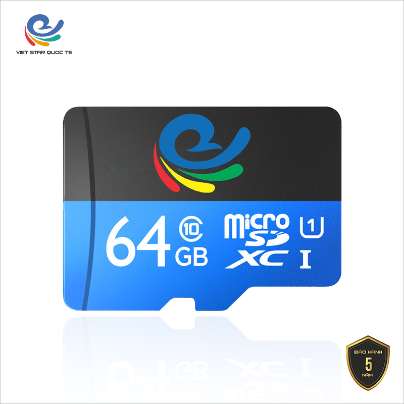 [HCM]Thẻ nhớ VIỆT STAR 64GB Class 10 Micro SD Tốc độ 80MB/s- Chạy đa năng tất cả các thiêt bị- BẢO HÀNH 12 THÁNG