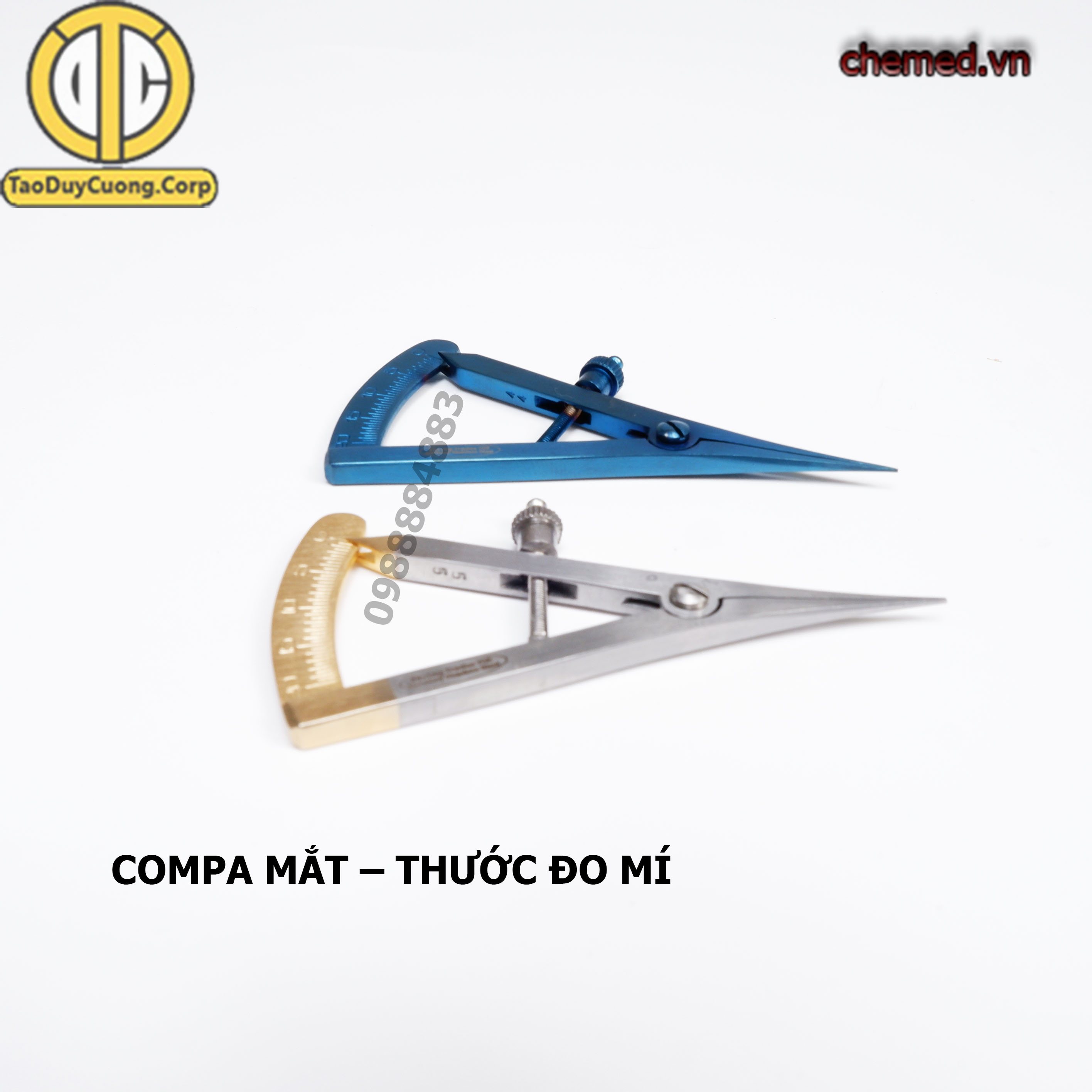 Compa mắt - Thước đo mí mắt