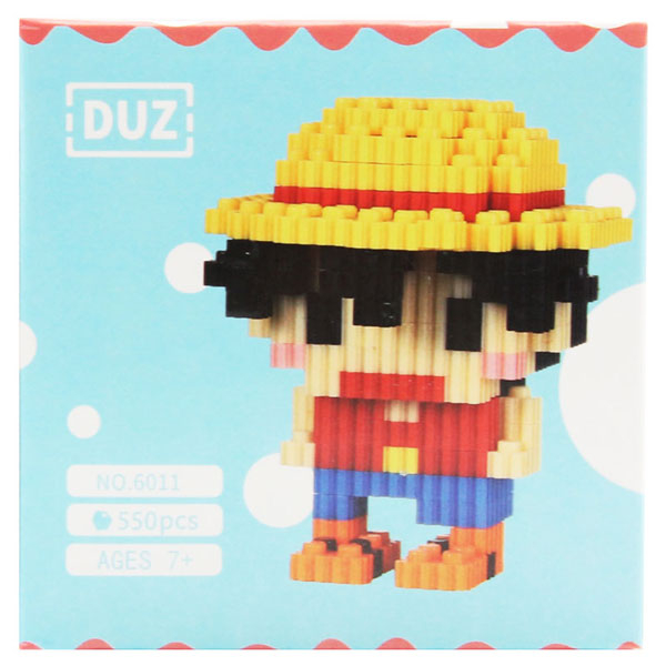 Đồ chơi lắp ráp mô hình nhân vật mini - duz 6011 - luffy