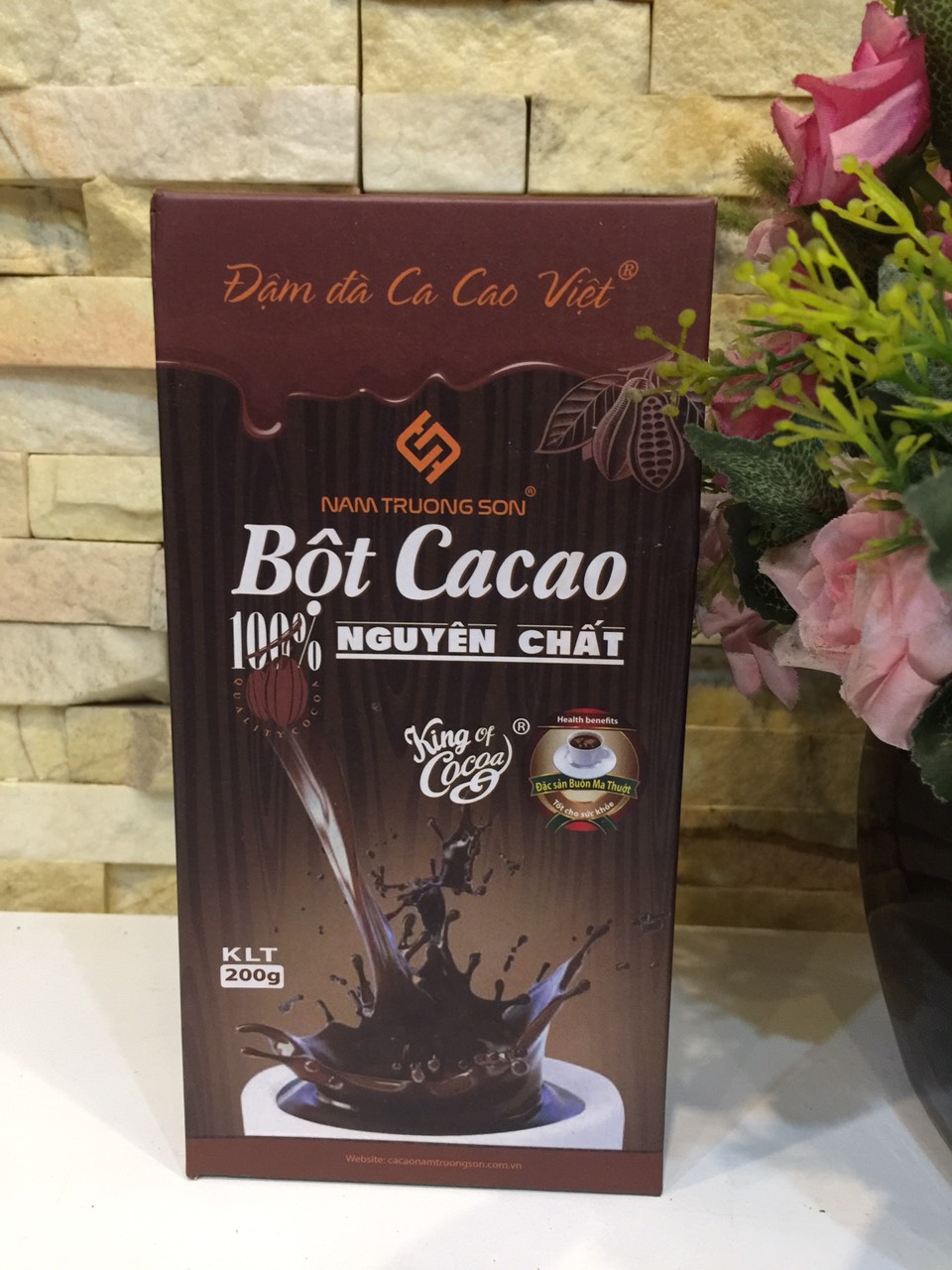 Bột ca cao nguyên chất nam trường sơn