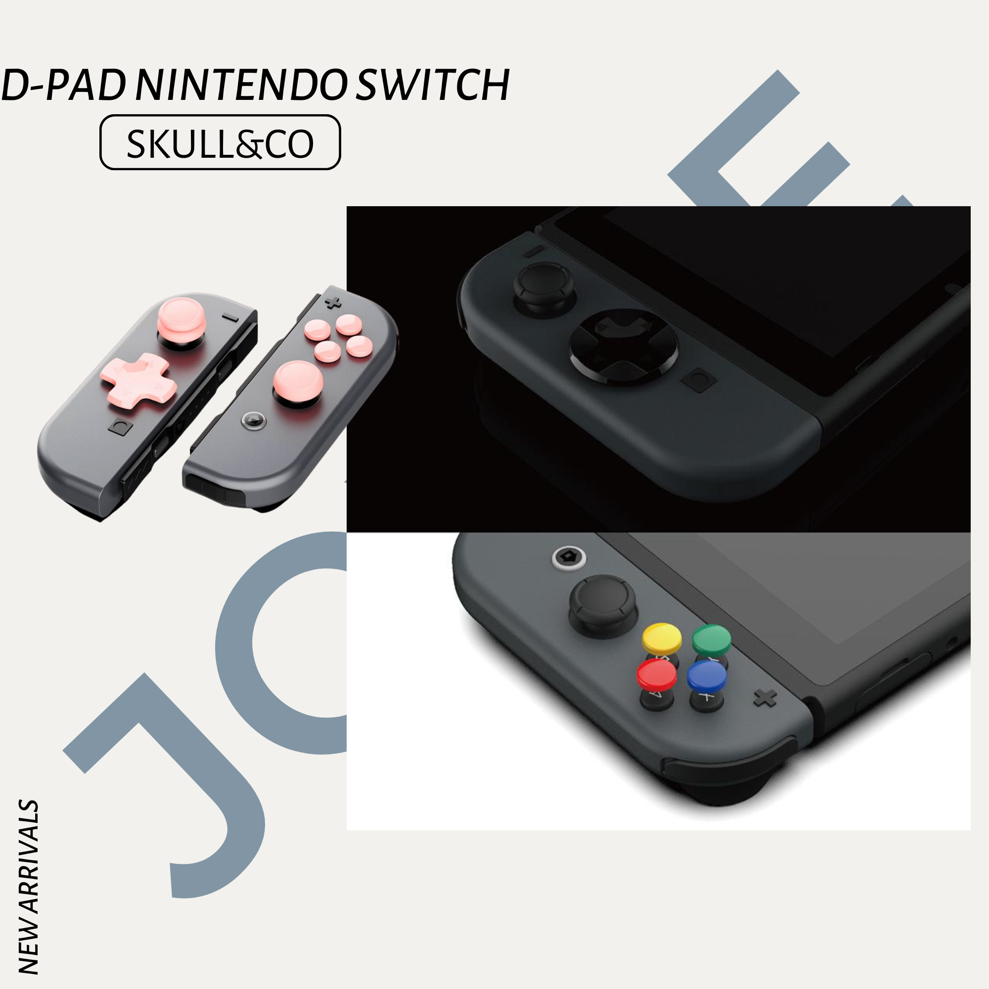 D-Pad Skull & Co Cho Máy Nitendo Switch