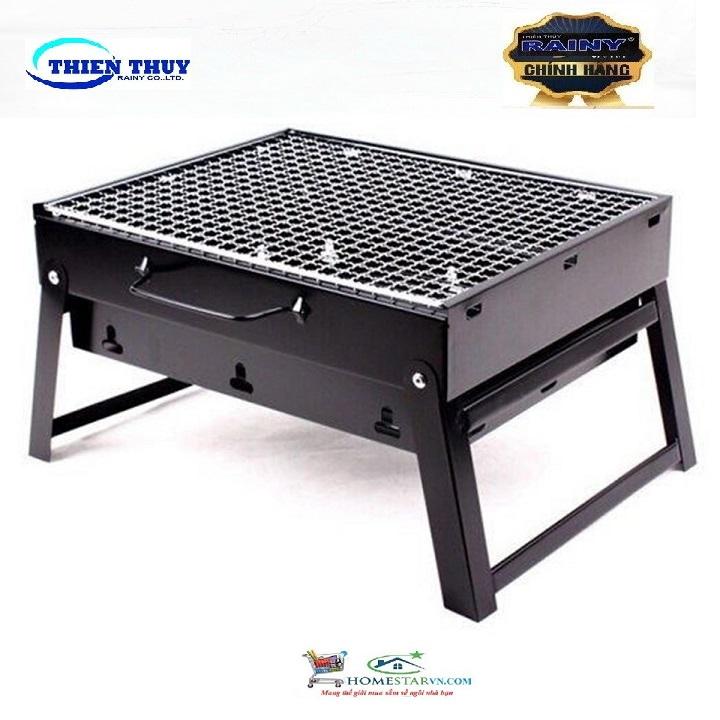 [HCM]Bếp Nướng Than Hoa Than Củi Vuông - Rainy Cao Cấp - Hàng Chính Hãng - RN1