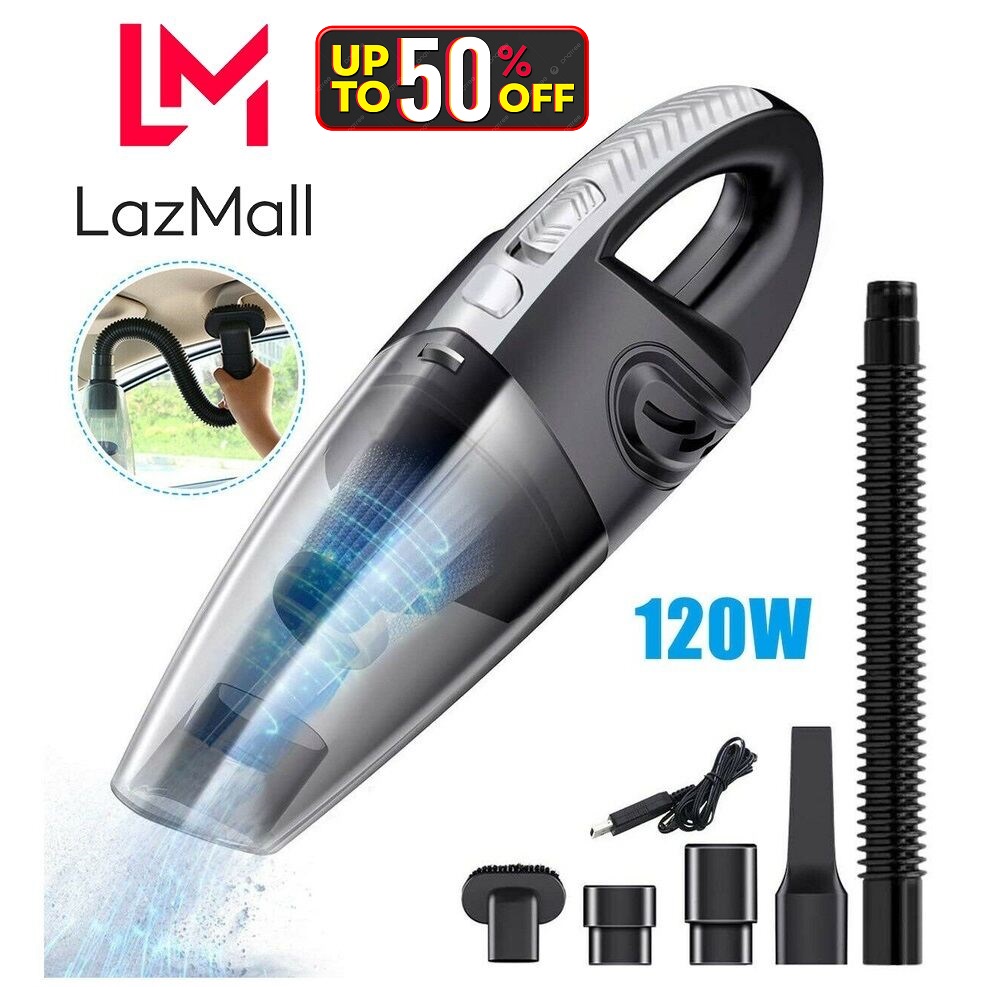 Xiaomi LazMall LazFlash Mua Máy Hút Bụi Không Máy Hút Bụi Cầm Tay Không Dây Thông Minh Nội Địa Công Suất Lớn 6053 120W Lực Hút Cực Khỏe, Thiết Kế Đẹp Mắt, Sang Trọng, Nhỏ Gọn Dùng Cho Nội Thất Xe Ô Tô Và Gia Đình