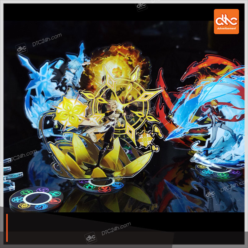 [HCM]Tượng mô hình Mica Standee Game Genshin Impact (miHoYo)