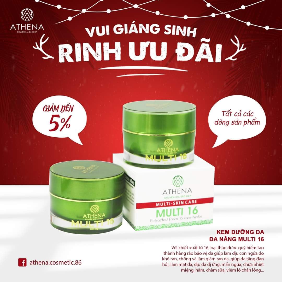 Kem multi 16 mẫu mới (hũ to 30g)
