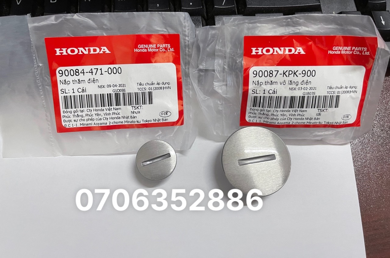 Cặp nắp thăm điện và nắp thăm vô lăng điện, cặp nút mâm lửa xe fu neo fu x fu 125