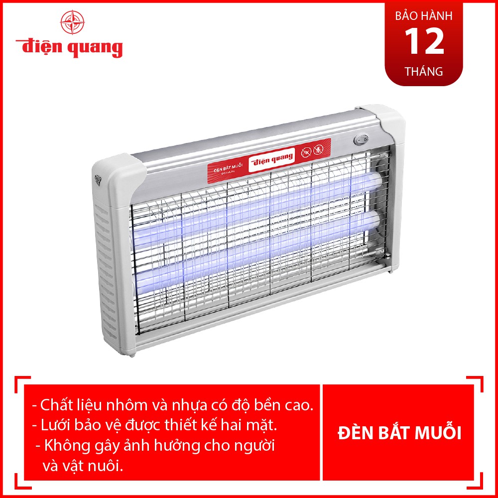 Đèn bắt muỗi điện quang đq eml05l