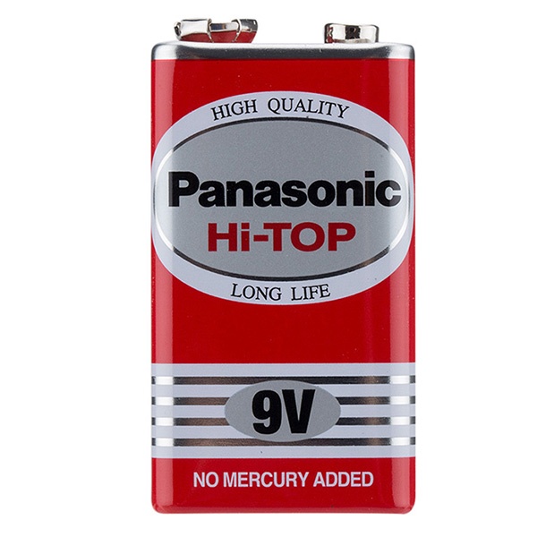 Pin 9V 6F22 Panasonic (Pin 9V/ Pin vuông)
