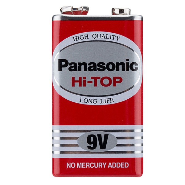 Pin vuông Panasonic 9v cho Đàn Guitar lắp EQ
