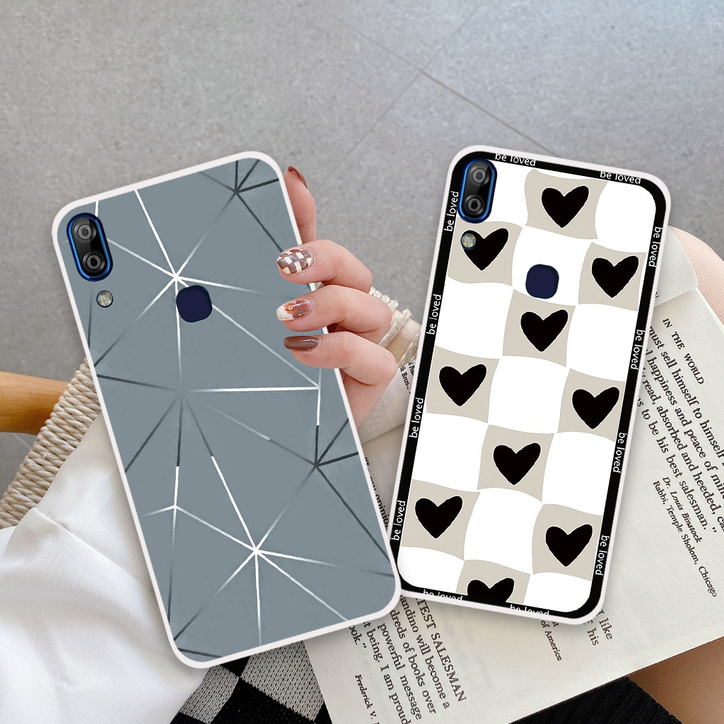 Ốp lưng Vsmart Joy 1 / Joy 1 Plus / Joy 1+ / Joy 2 Plus / Joy 2+, ốp điện thoại vsmart, vinsmart hình hoạ tiết thời trang 3D, trái tim nền kẻ caro