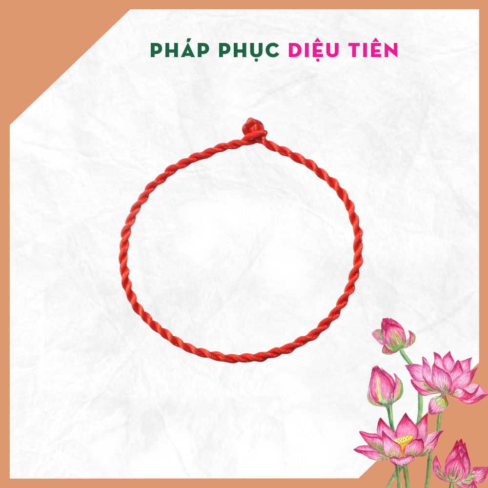 Vòng tay chỉ đỏ phong thủy đem lại may mắn vòng tay tài lộc