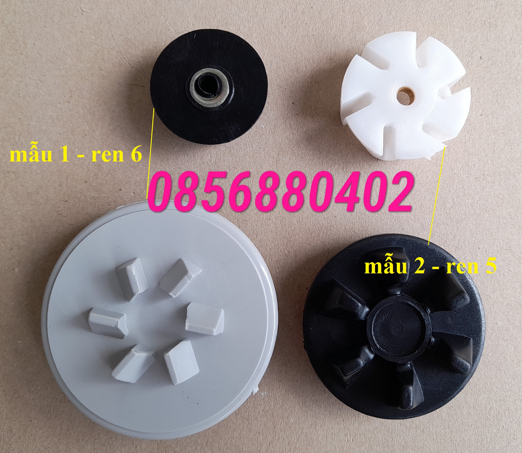 Bộ bánh răng - Phụ kiện máy xay sinh tố happy cook, Myako 2 mẫu