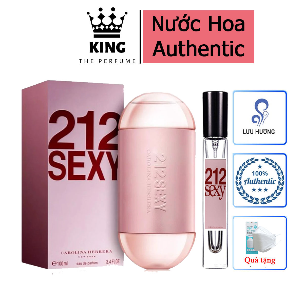 Nước hoa nữ mini 𝗖𝗮𝗿𝗼𝗹𝗶𝗻𝗮 𝗛𝗲𝗿𝗿𝗲𝗿𝗮 212 𝗦𝗲𝘅𝘆 𝗪𝗼𝗺𝗮𝗻 - nước hoa nữ sexy quyến rũ, chai chiết 5-10-20ml