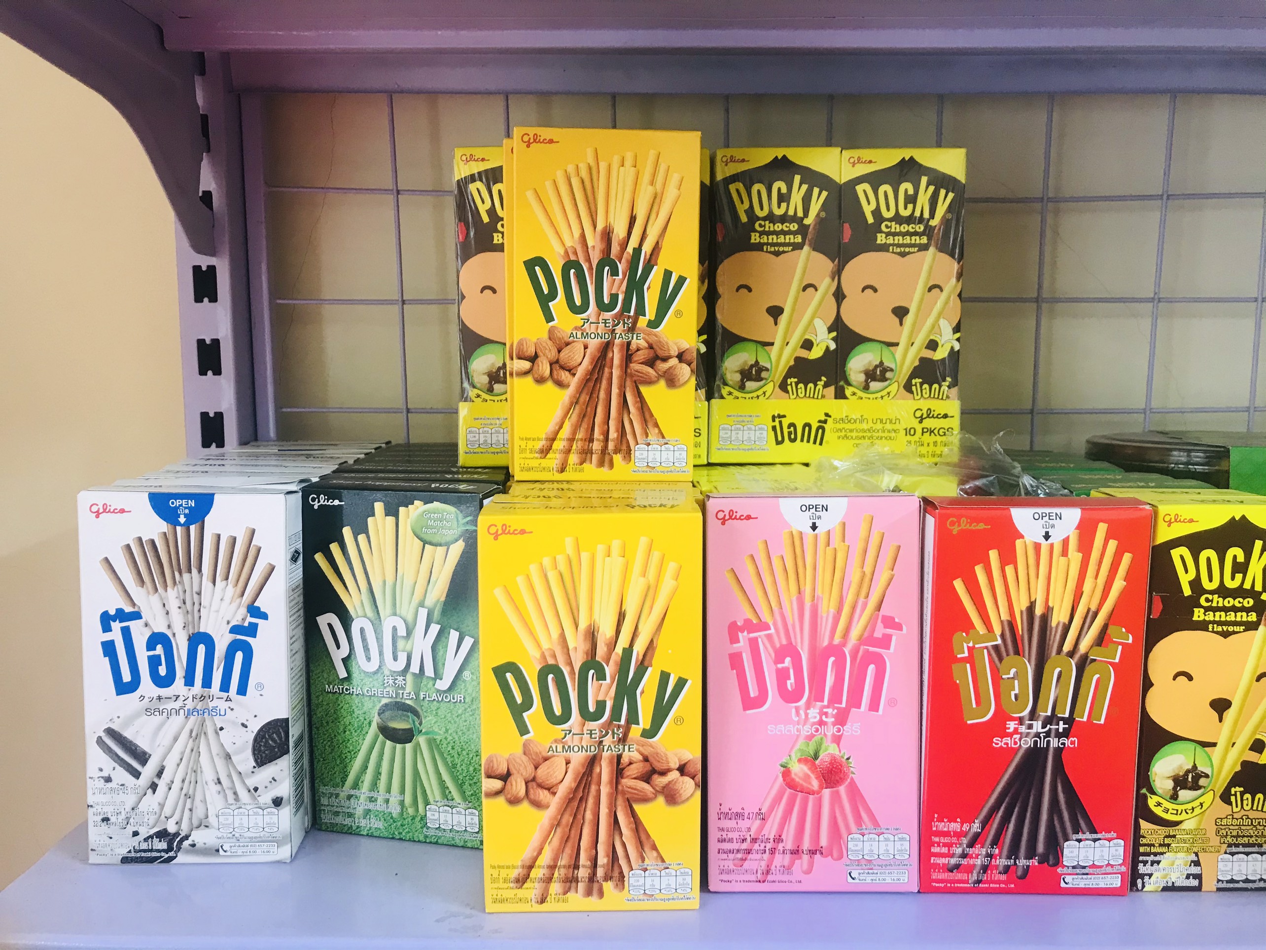 Bánh que pocky thái lan - hàng có sẵn, date mới