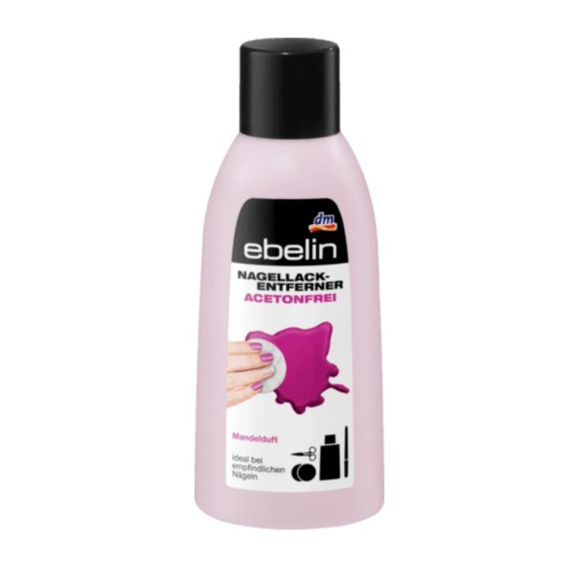 Nước tẩy rửa móng tay Ebelin dành cho móng nhạy cảm 200ml - Đức