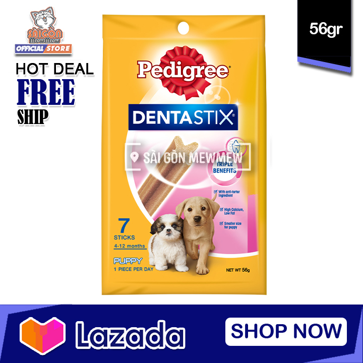 Xương gặm cho cún pedigree dentastix 56gr