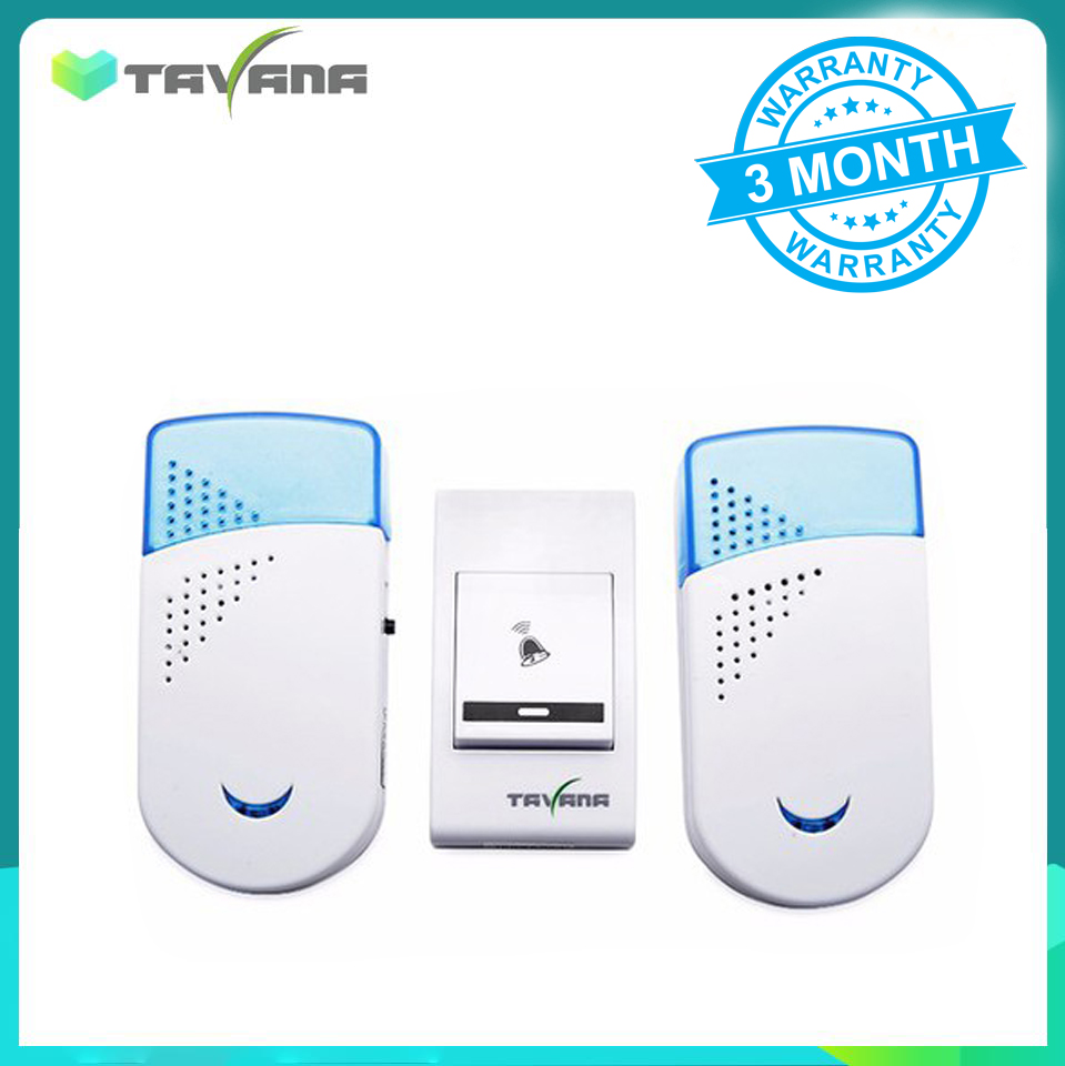 Chuông cửa đôi tavana db-003 - trắng