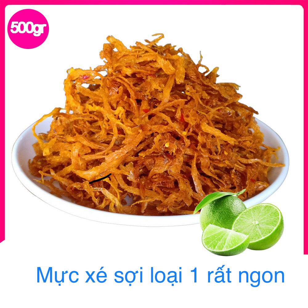 500G Khô mực xé loại ngon (đặc sản Bình Định)