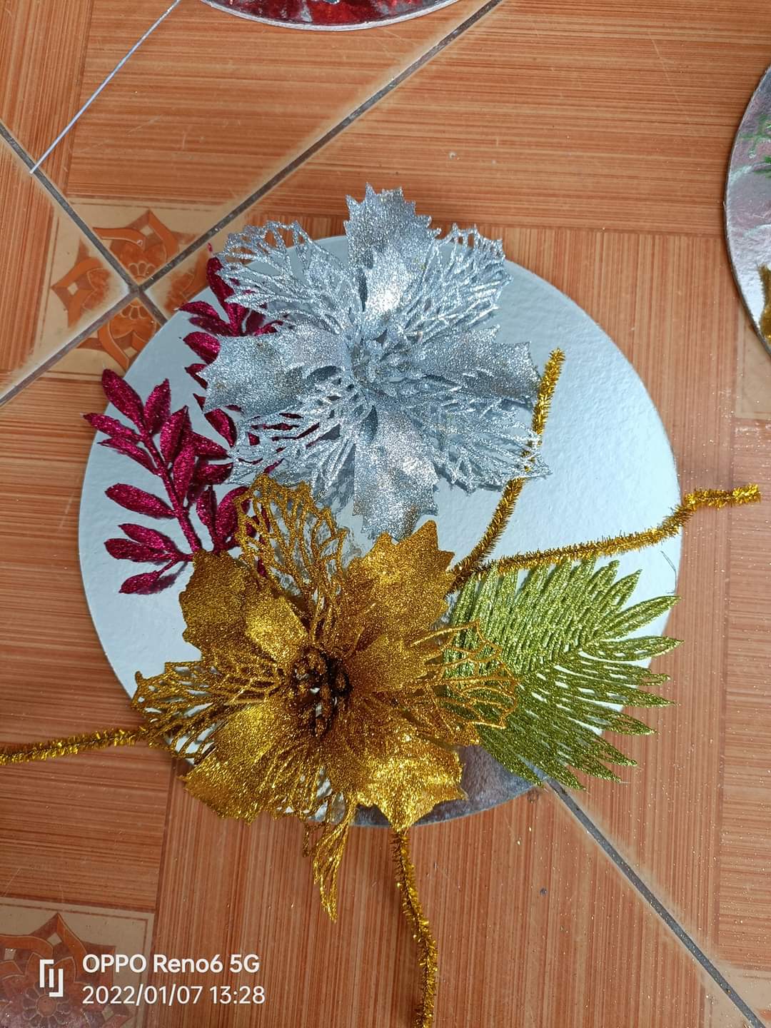 Set đồ trang trí tháp bánh-Phụ kiện làm oản tài lộc trang trí dịp tết