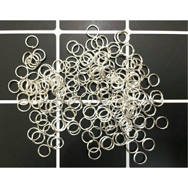 Khoen Tròn Các Cỡ Để Làm Trang Sức, Móc Khóa, Trang Trí