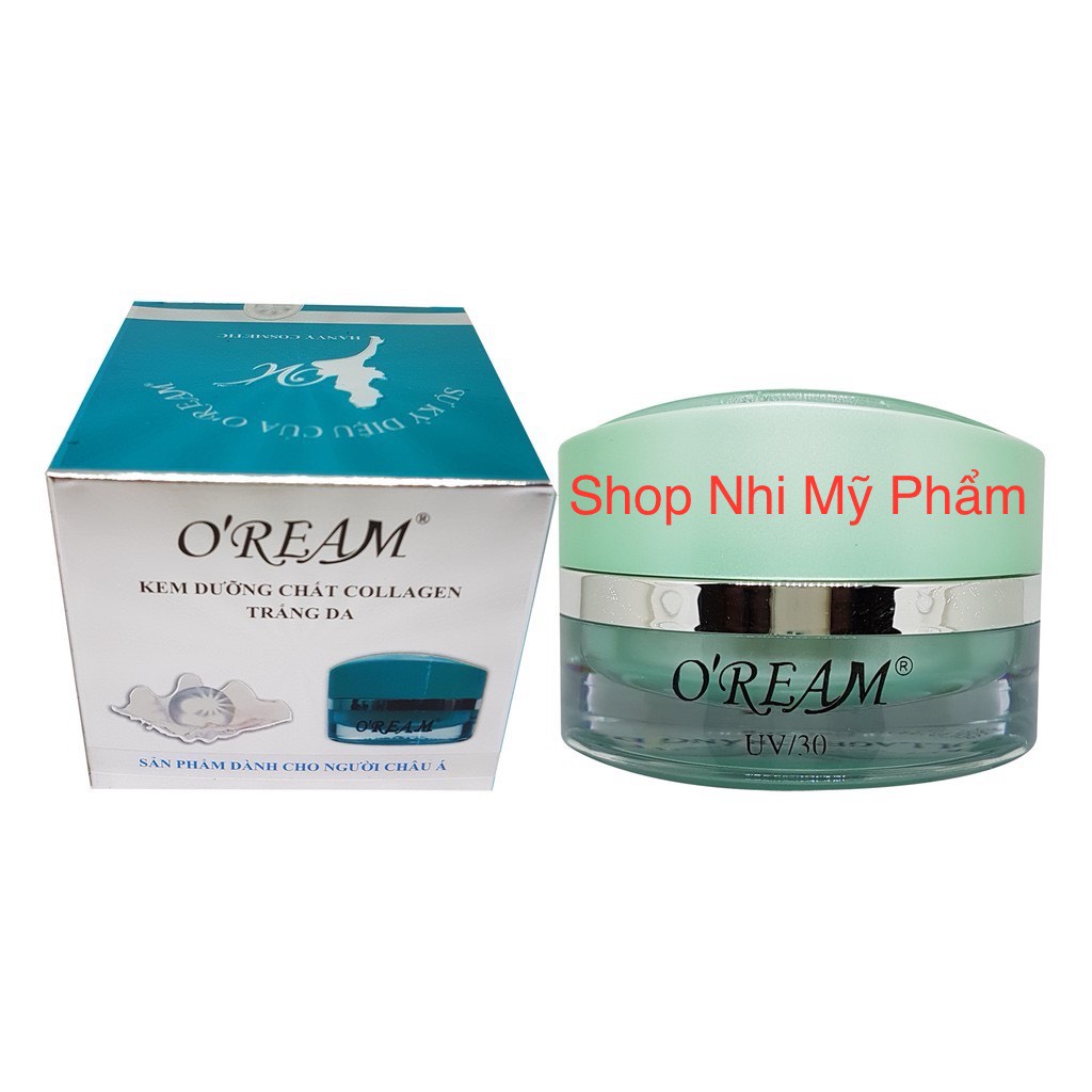Kem OREAM Dưỡng Trắng Da Collagen  Ngừa Lão Hóa Da 20gr