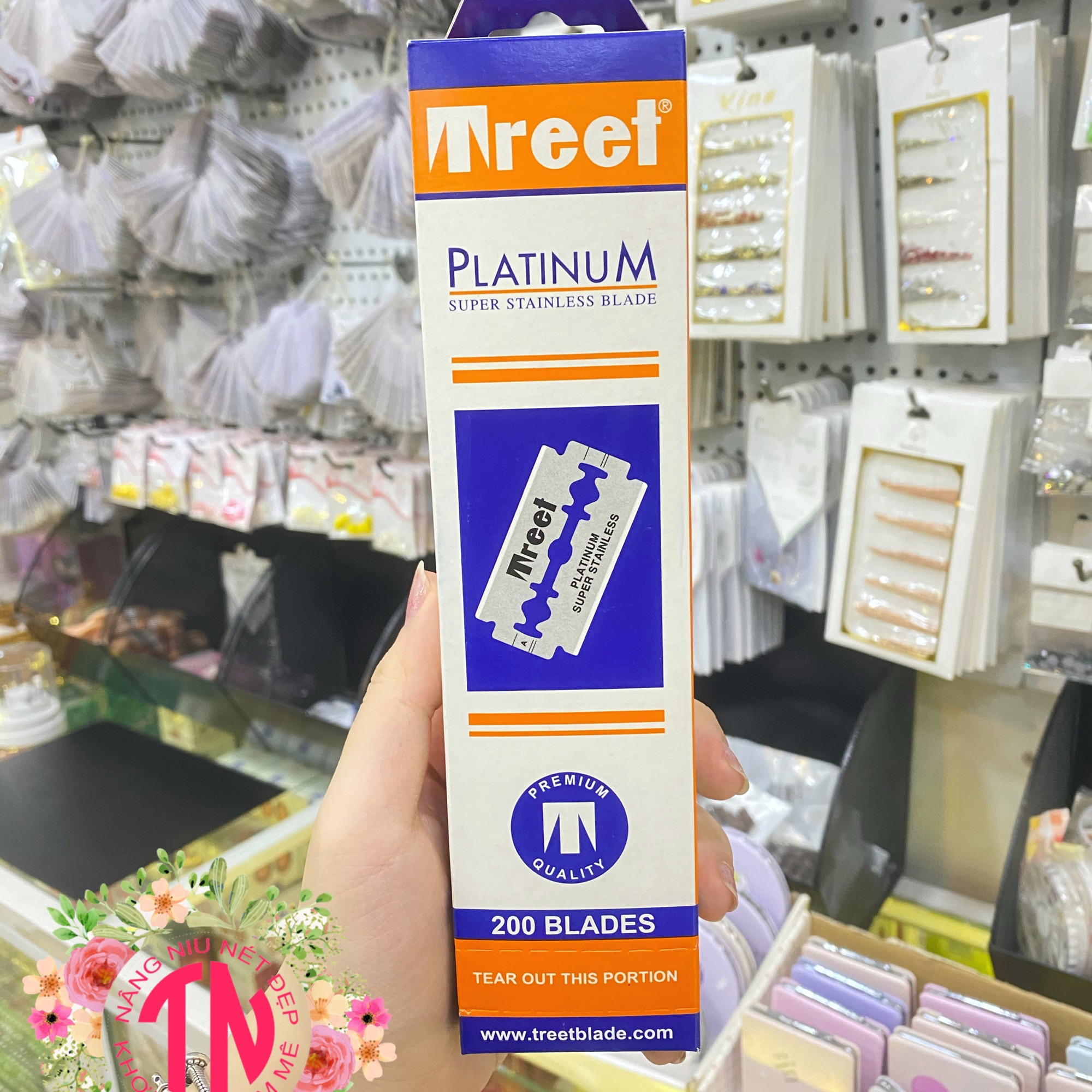 [HCM]Lưỡi lam TREET - hộp lớn