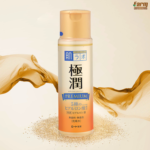 Nước hoa hồng Hadalabo Premium chống lão hóa chuyên sâu 170ml