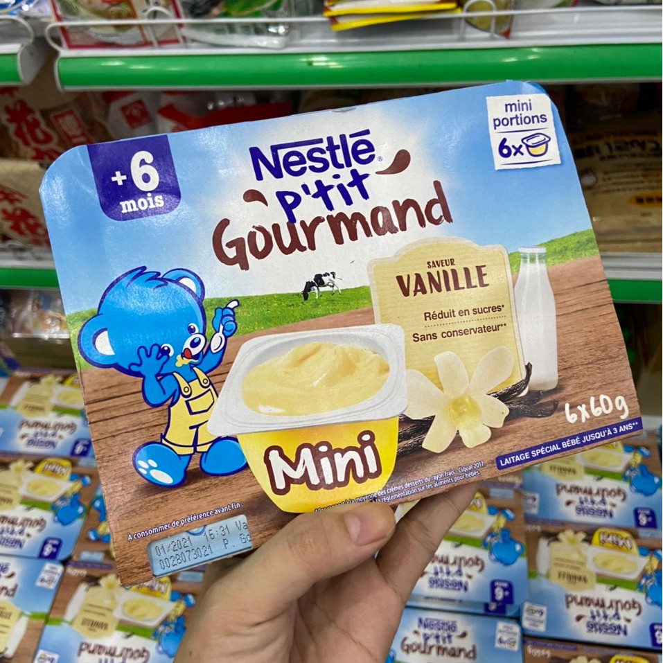 6-pack French Nestle milk blade