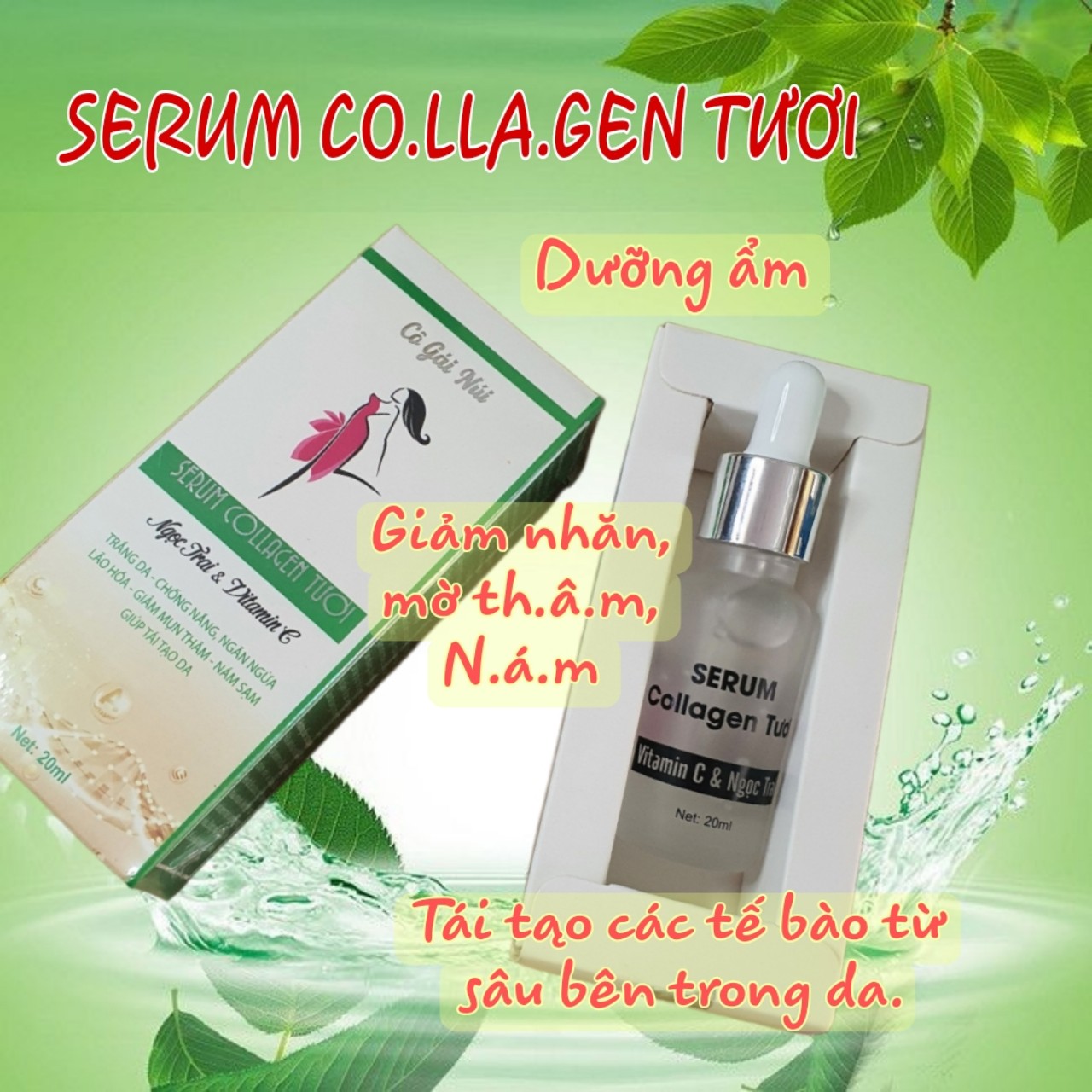 Serum colagen cô gái núi