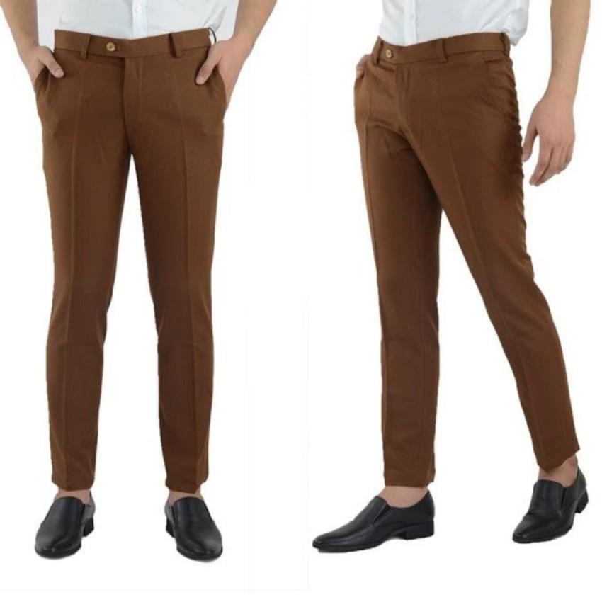 Quần âu nam màu Vàng Bò, Quầy tây nam vàng bò loại đẹp, chống nhăn, quan au nam