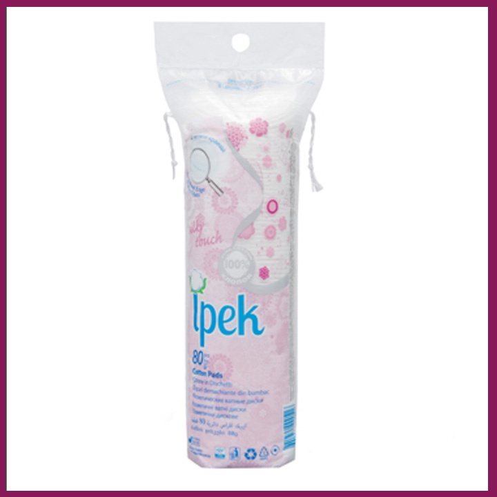 Bông Tẩy Trang Cotton Ipek Thổ Nhĩ Kỳ 80 miếng