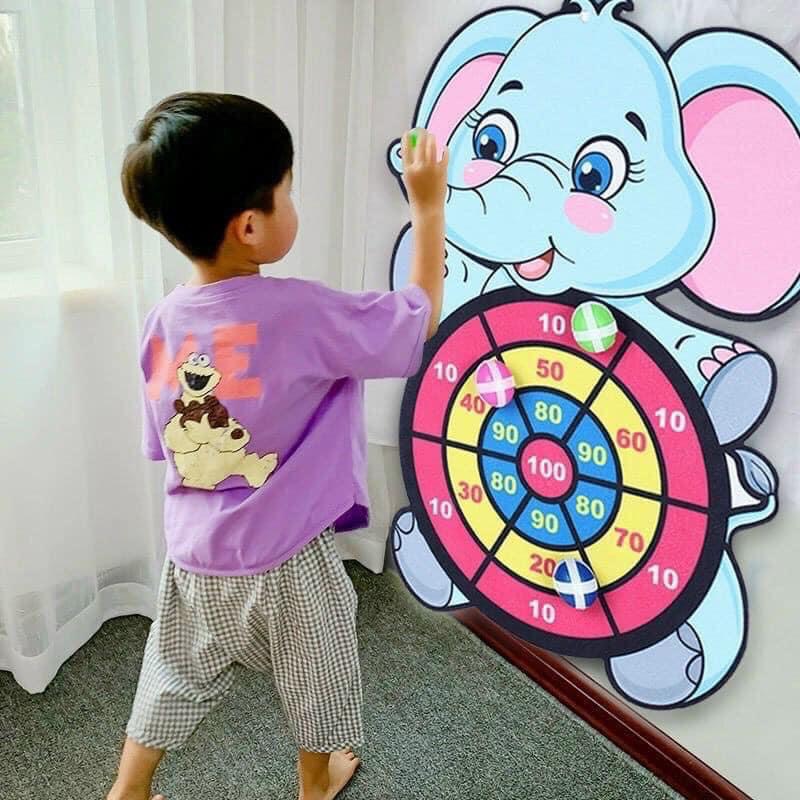 Đồ chơi phi tiêu ném bóng dính cho bé