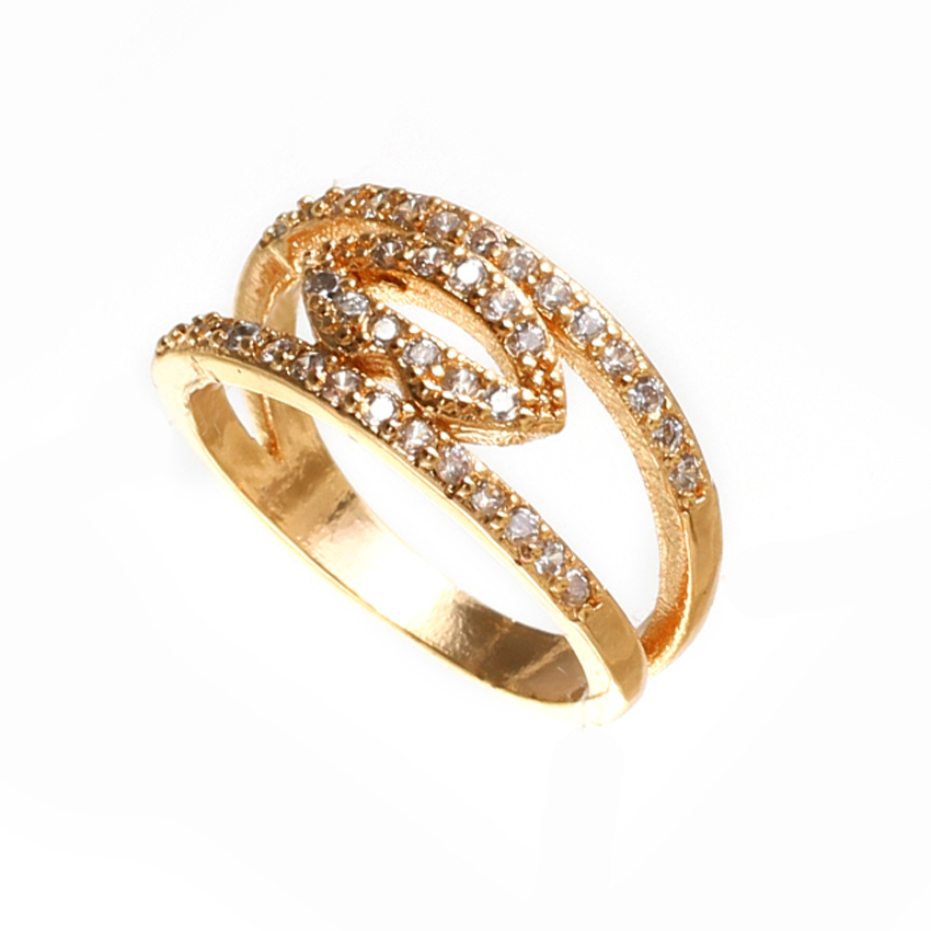 Nhẫn mạ vàng cao cấp Feeling of Love MKM1