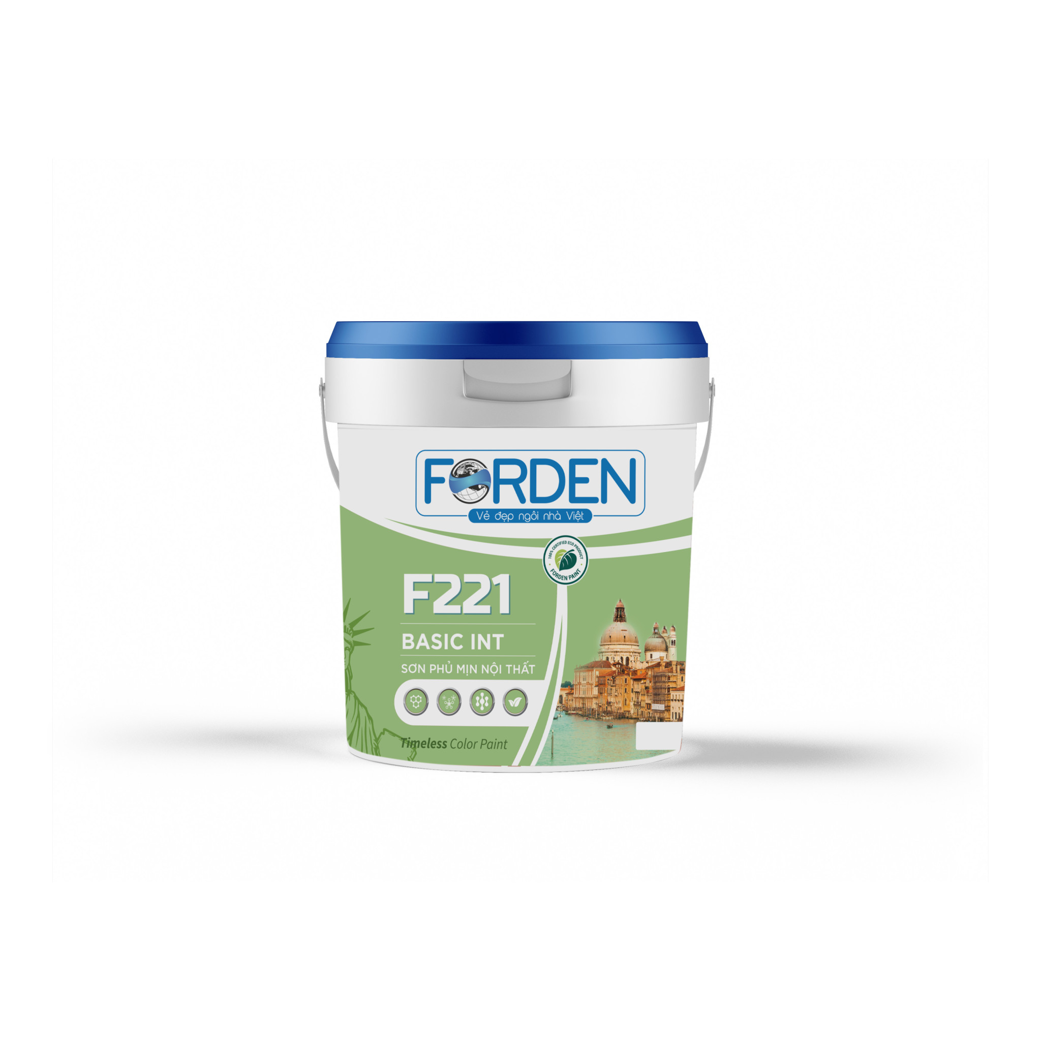 Sơn tường nội thất forden f221 - 6,5kg