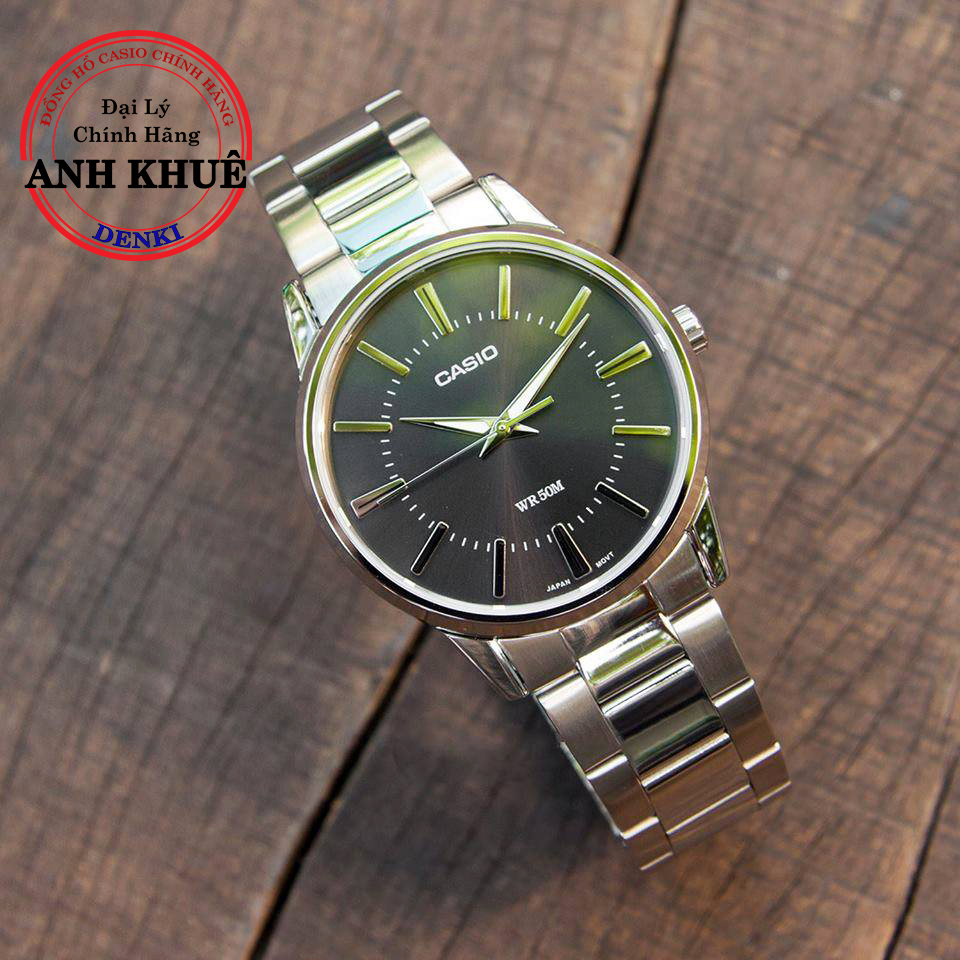 Đồng hồ nam dây kim loại casio standard anh khuê mtp-1303d-1avdf cao cấp