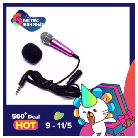 Micro mini hát Karaoke trên điện thoại