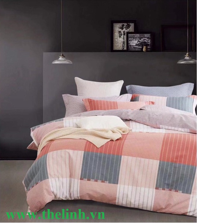 Bộ chăn ga trải giường Thế Linh 1,6*2m hàng cotton 100% TLA [KHÁCH NHẮN TIN VỚI SHOP ĐỂ CHỌN MÀU NHÉ]