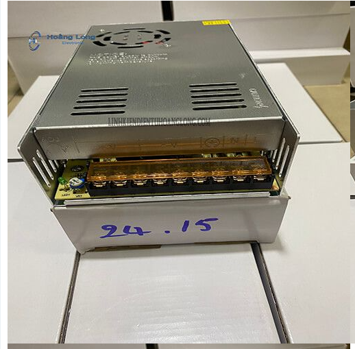 [HCM]Nguồn tổ ong 24V-15A( Có quạt ) Tốt